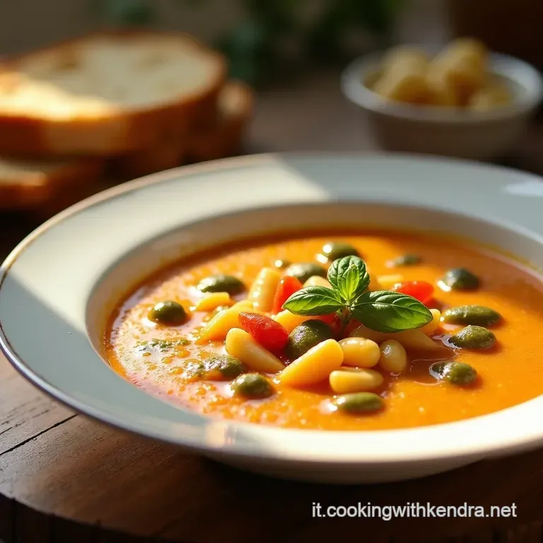 Zuppa Di Fagioli Cannellini Della Nonna presentation