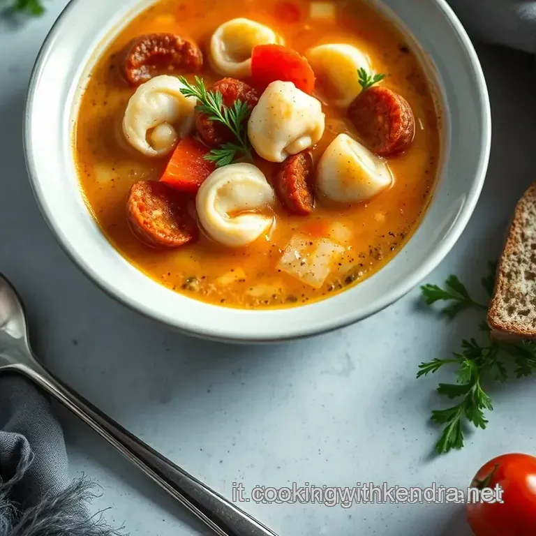 Zuppa Di Pesce Alla Marinara presentation